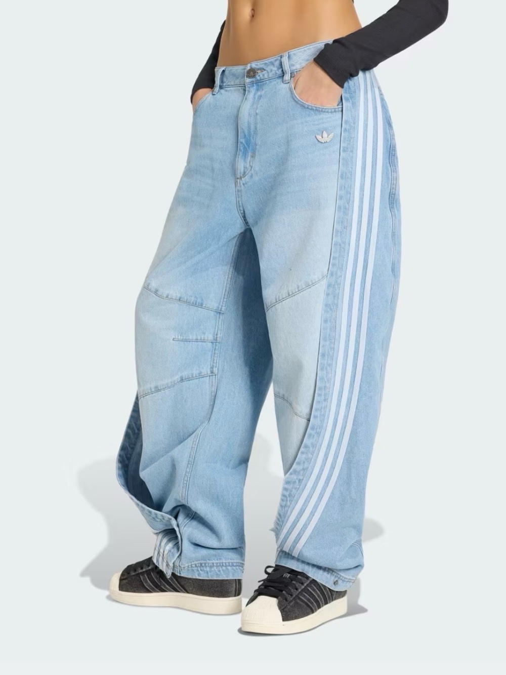 Adilenium 5.0 Banana Overlay Denim Pants